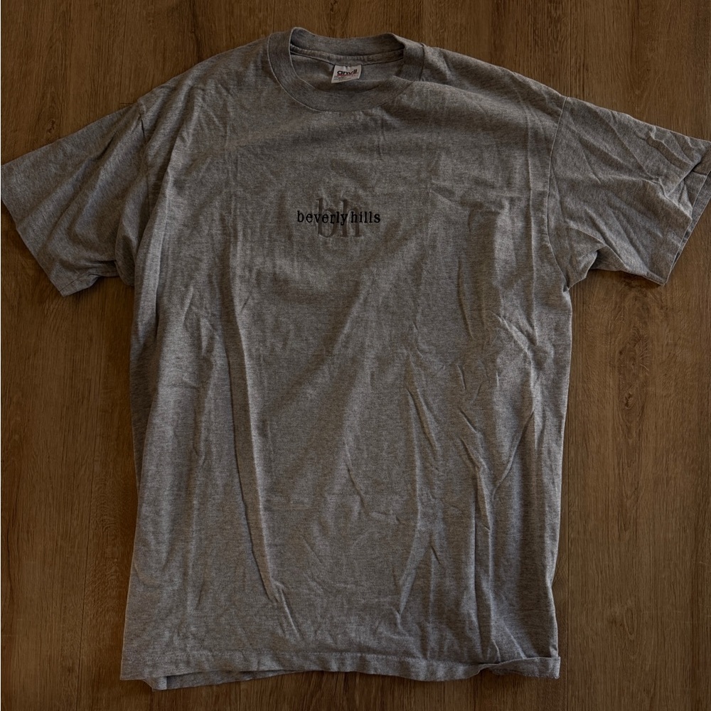 Gray Men's T-Shirt vintage single stitch